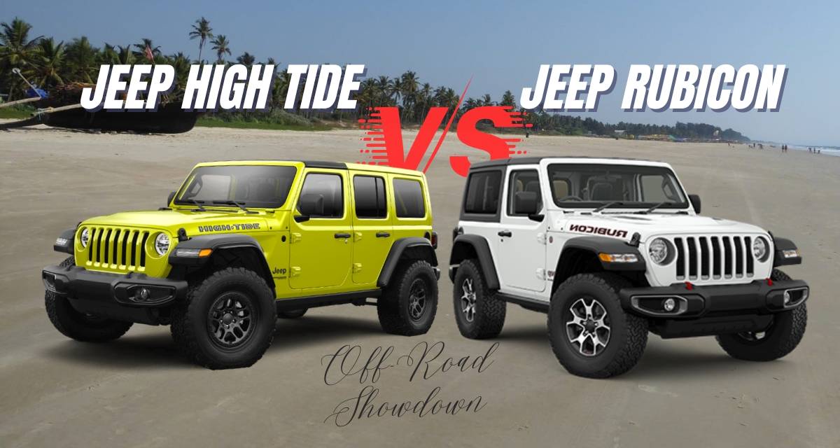 Jeep High Tide vs Rubicon