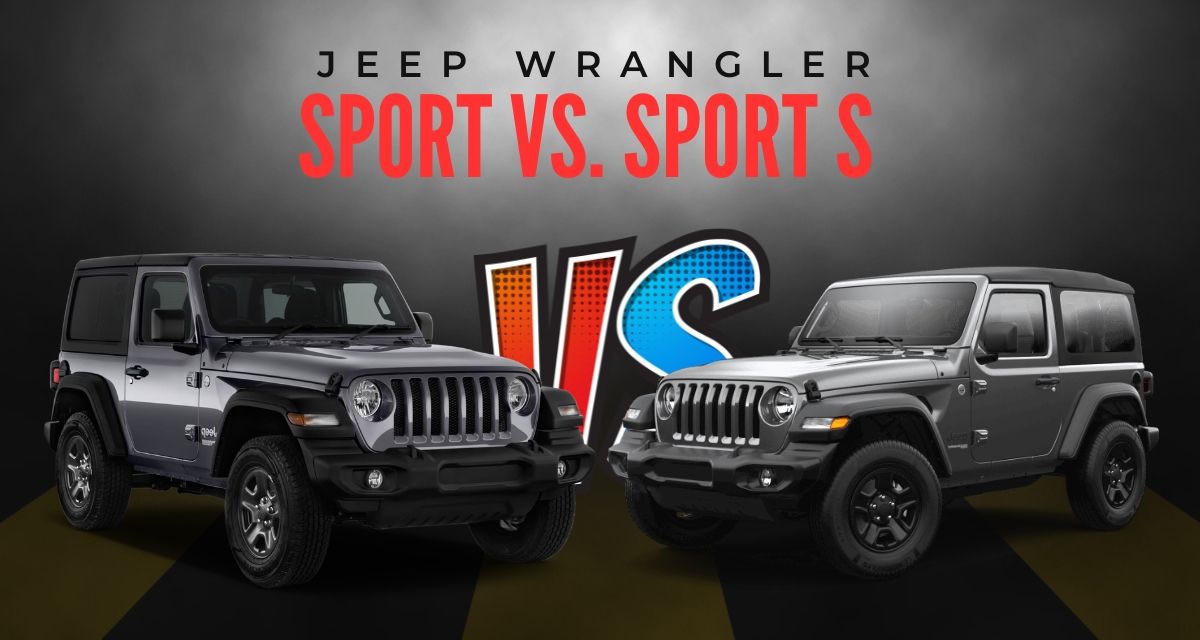 Jeep Wrangler Sport vs. Sport s